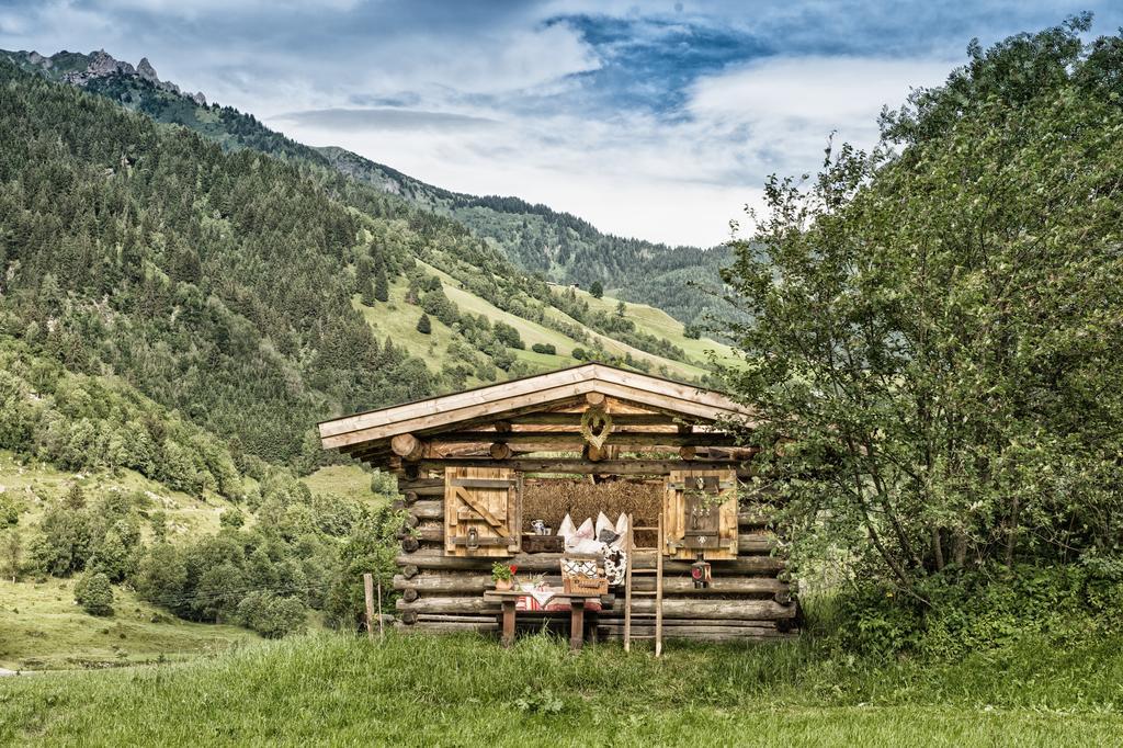 Bauernhofhotel "Die Unterbergerin" - Zimmer Mit Fruehstueck Und Ferienwohnungen In Gastein Mit Gratis Thermeneintritt Dorfgastein Esterno foto