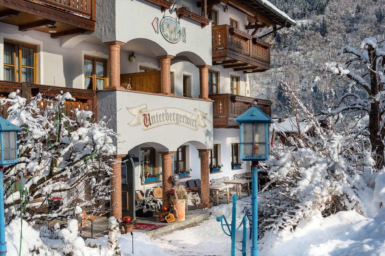 Bauernhofhotel "Die Unterbergerin" - Zimmer Mit Fruehstueck Und Ferienwohnungen In Gastein Mit Gratis Thermeneintritt Dorfgastein Esterno foto